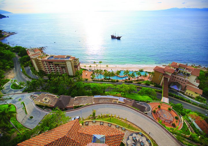 Panoramic photography Garza Blanca Resort