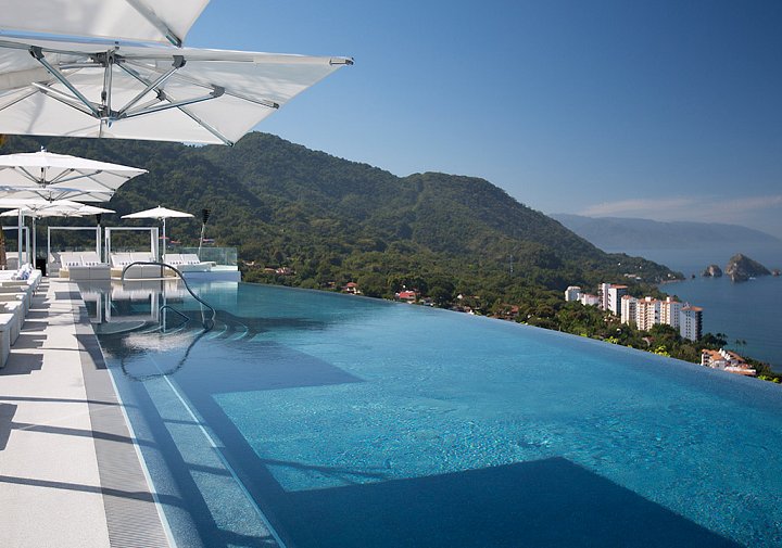 Panoramic photography Garza Blanca Resort